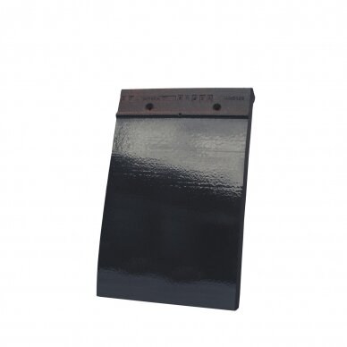 Keraminė čerpė Pottelberg 301 Black Glazed 738 Keraminė čerpė Pottelberg 301 Black Glazed 738
